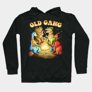 Old Gang - Party Dinosaurs, Hot Cocoa Vibes Hoodie